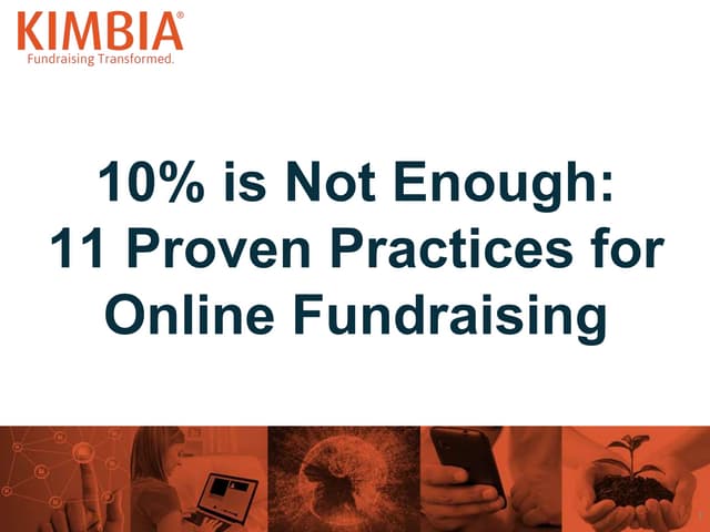 Webinar: 10% is Not Enough – 11 Pro...