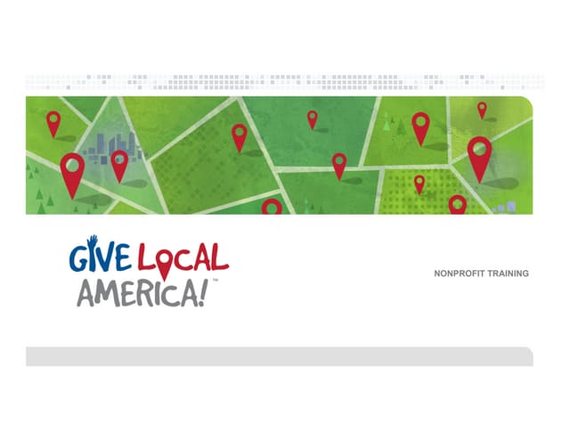 GLA Training for Nonprofits - City