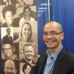 Jason Shim at Third Sector Today Booth