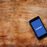 facebook on smartphone